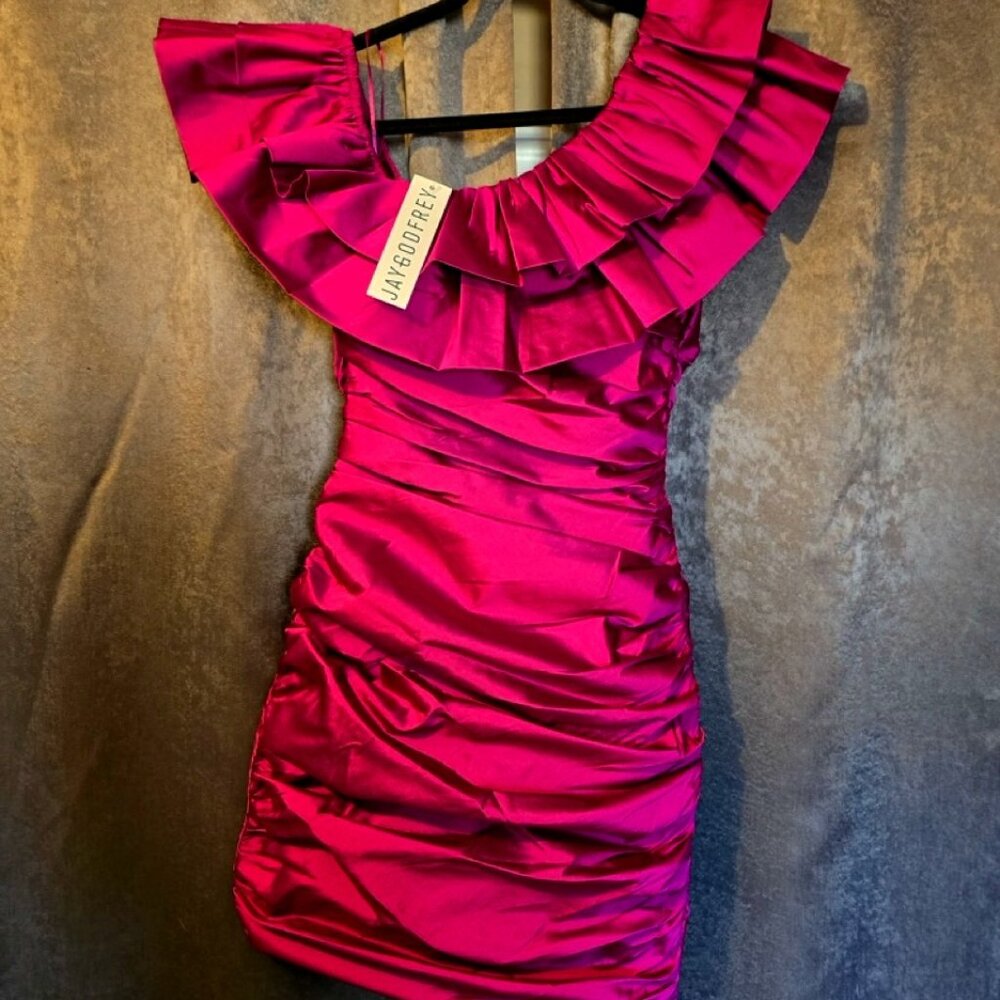 Fushia Pink Jay Godfrey Dress
